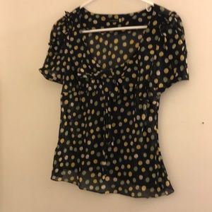 Leifsdottir Apple Printed Top
